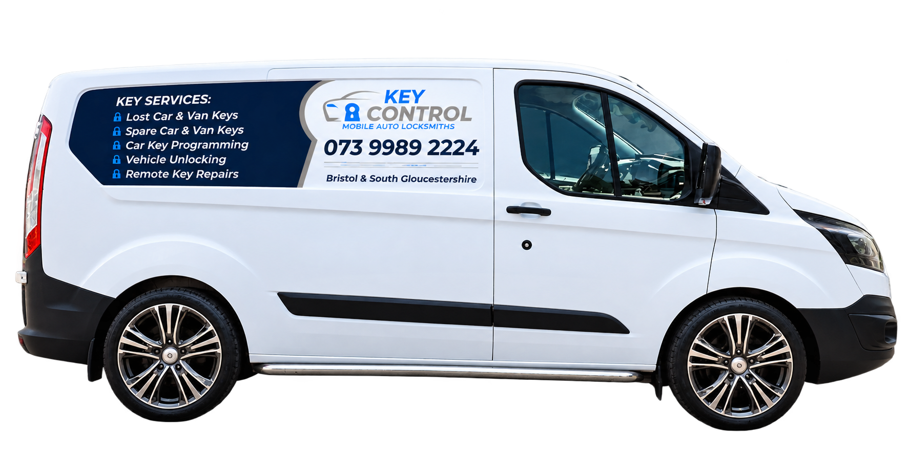 Key Control Auto Locksmiths branded mobile locksmith van